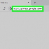 Skep 'n google-groep