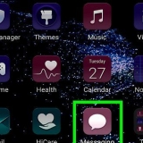 Om 'n groepgesprek op samsung galaxy te verlaat