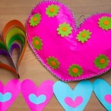 Om 'n hart uit papier te maak