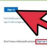 Skep 'n hotmail-rekening