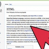 Begin 'n html-lêer