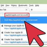 Skep 'n icloud-rekening