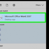 Skep 'n indeksbladsy in microsoft word