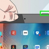 Ontsluit 'n ipad