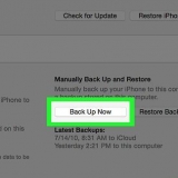 Herstel 'n iphone vanaf icloud