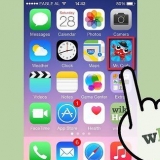 Vee 'n iphone-toepassing uit