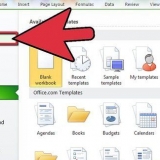 Skep 'n aftreklys in excel