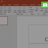 Voeg 'n kopskrif in powerpoint by