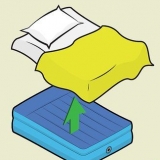 Vind 'n lekkasie in 'n lugmatras
