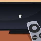 Sinkroniseer 'n mac met 'n apple tv