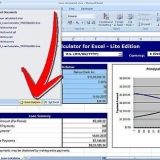 Vee 'n makro in excel uit