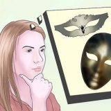 Maak 'n maskerade-masker