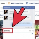 Lig 'n middelvinger op facebook