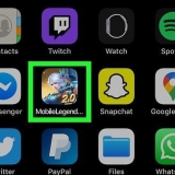 Vee 'n mobile legends-rekening uit