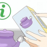 Gebruik 'n neti-pot