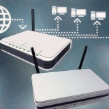Brei 'n netwerk uit deur routers aan mekaar te koppel