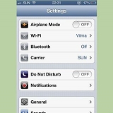 Blokkeer 'n nommer op jou iphone