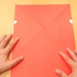 Vou 'n origami-hart