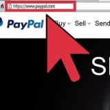 'N paypal-rekening aanmaak