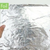 Maak 'n pyp van aluminiumfoelie