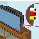 Koppel 'n playstation 2 aan 'n tv