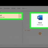 Skep 'n plakkaat met microsoft word