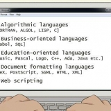 Leer 'n programmeertaal