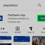 Koppel 'n ps4 aan mobiele toestelle