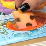 Voltooi 'n legkaart met mod podge