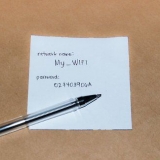 Skep 'n qr-kode om jou wi-fi-wagwoord te deel