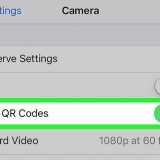 Skandeer 'n qr-kode met jou iphone of ipad