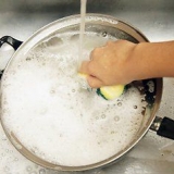 Brand 'n vlekvrye staal pan