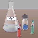 Skep 'n chemiese verdunningsreeks