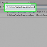 Vee 'n skype-rekening uit