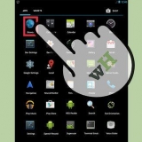 Boekmerk 'n kortpad op 'n android se tuisskerm