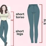 Dra jeans met 'n hoë middellyf