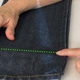 Om 'n jeans te omsoom