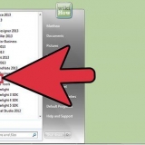 Skep 'n staafgrafiek in word