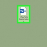 Voeg 'n stippellyn in word in
