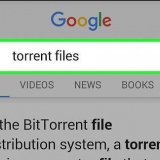 Laai 'n torrent af op android