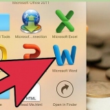 Skep 'n uitnodiging in word