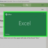 Bly op hoogte van tydstate in excel