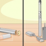 Een vape pen oplaai