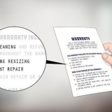 Maak 'n gebuigde ring vas