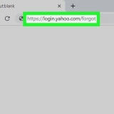 Herstel 'n yahoo-rekening