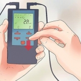 Toepassing van elektrodes vir 'n tens-toestel