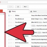 Skuif e-pos na 'n ander gids in gmail
