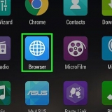 Maak die android-blaaier blok opspringers