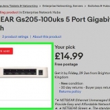 Voeg ethernet-poorte by 'n router