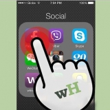 Vee facebook-boodskappe van 'n iphone uit